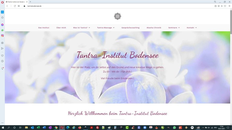 Homepage Tantra Bodensee